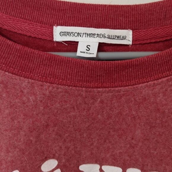 Grayson Threads fuzzy sweatshirt NWT - Picture 2 of 4